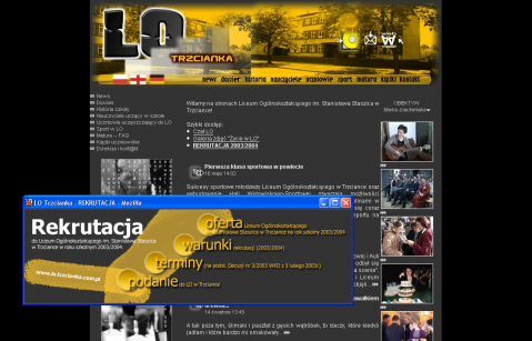 Layout oraz kod dla lo.trzcianka.com.pl (również prowadzenie)