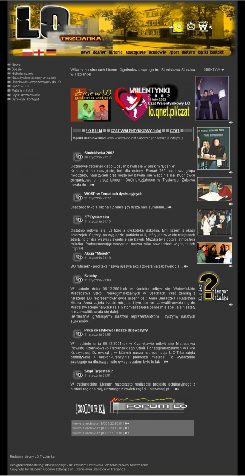 Layout oraz kod dla lo.trzcianka.com.pl (również prowadzenie)