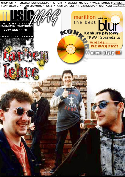 musicMAG nr 14/2004 (luty)
Kliknij na ok�adk�, aby przej�� dalej.